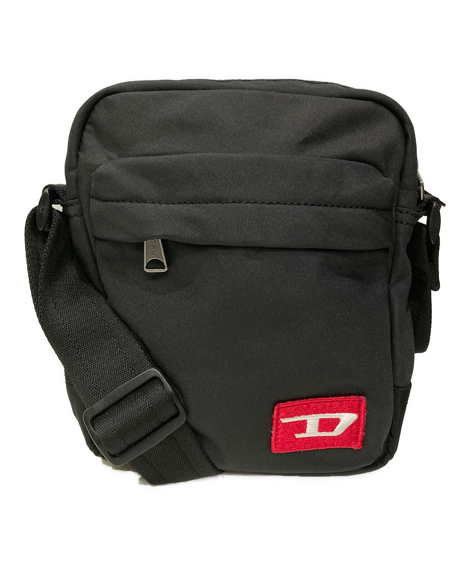 中古・古着通販】DIESEL (ディーゼル) Dロゴワッペンショルダーバッグ 