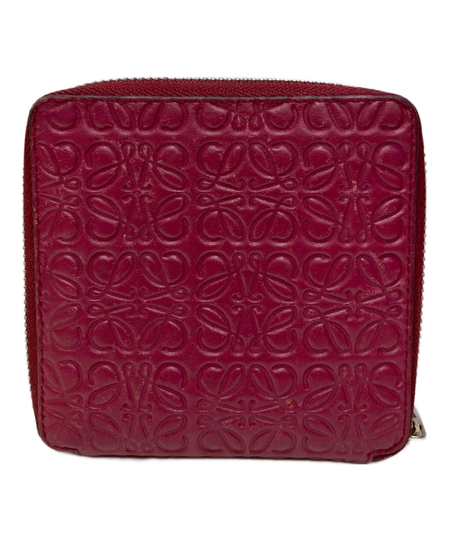 ロエベ　LOEWE 財布　赤　二つ折り　小銭入れ　　美品 LOEWE レディース二つ折り財布｜財布｜ファッション おすすめ人気商品