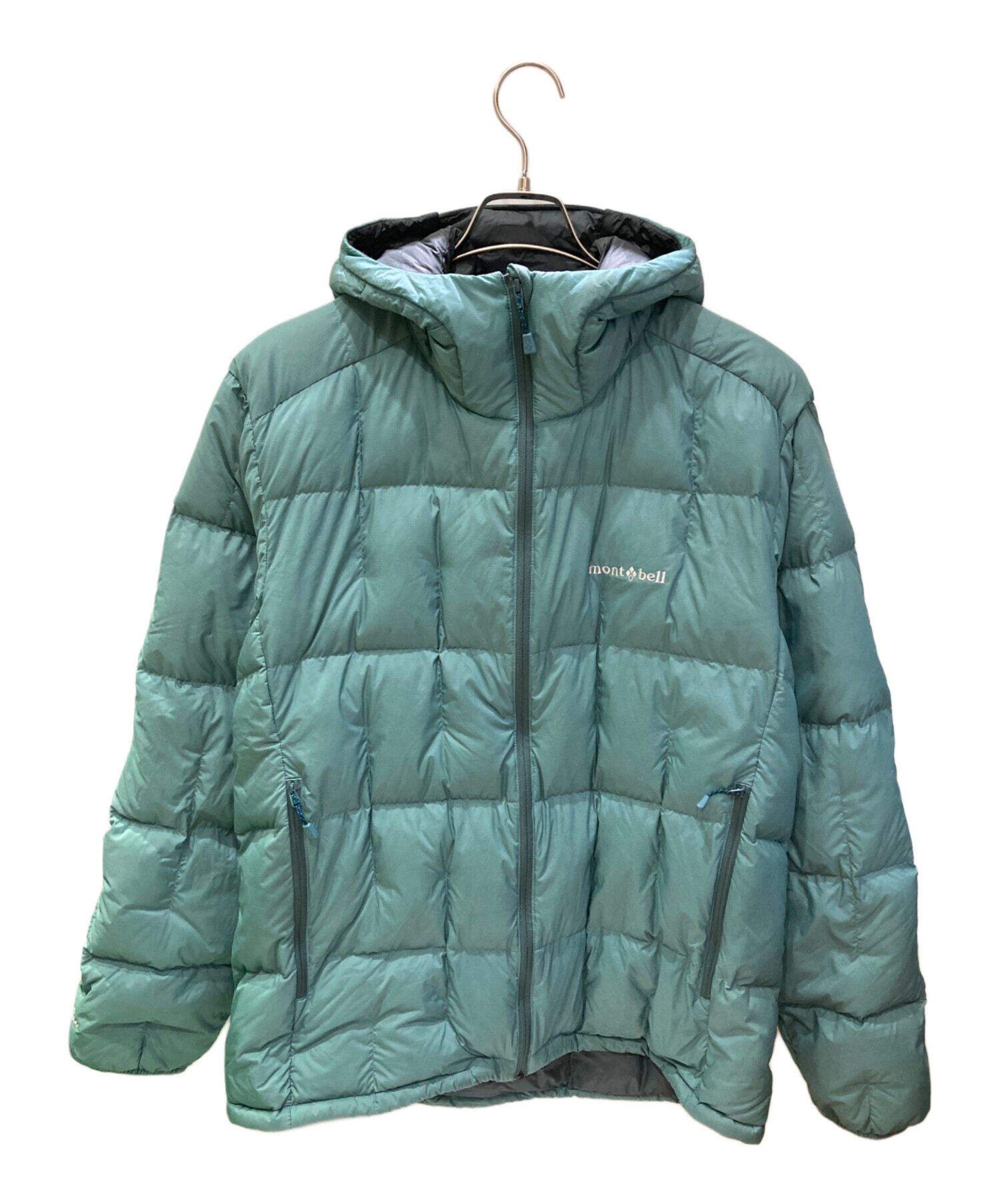 mont-bell ネージュダウンパーカー ブルーグリーン　L mont-bell ネージュダウンパーカー ブルー Lサイズ mont-bell ネージュ