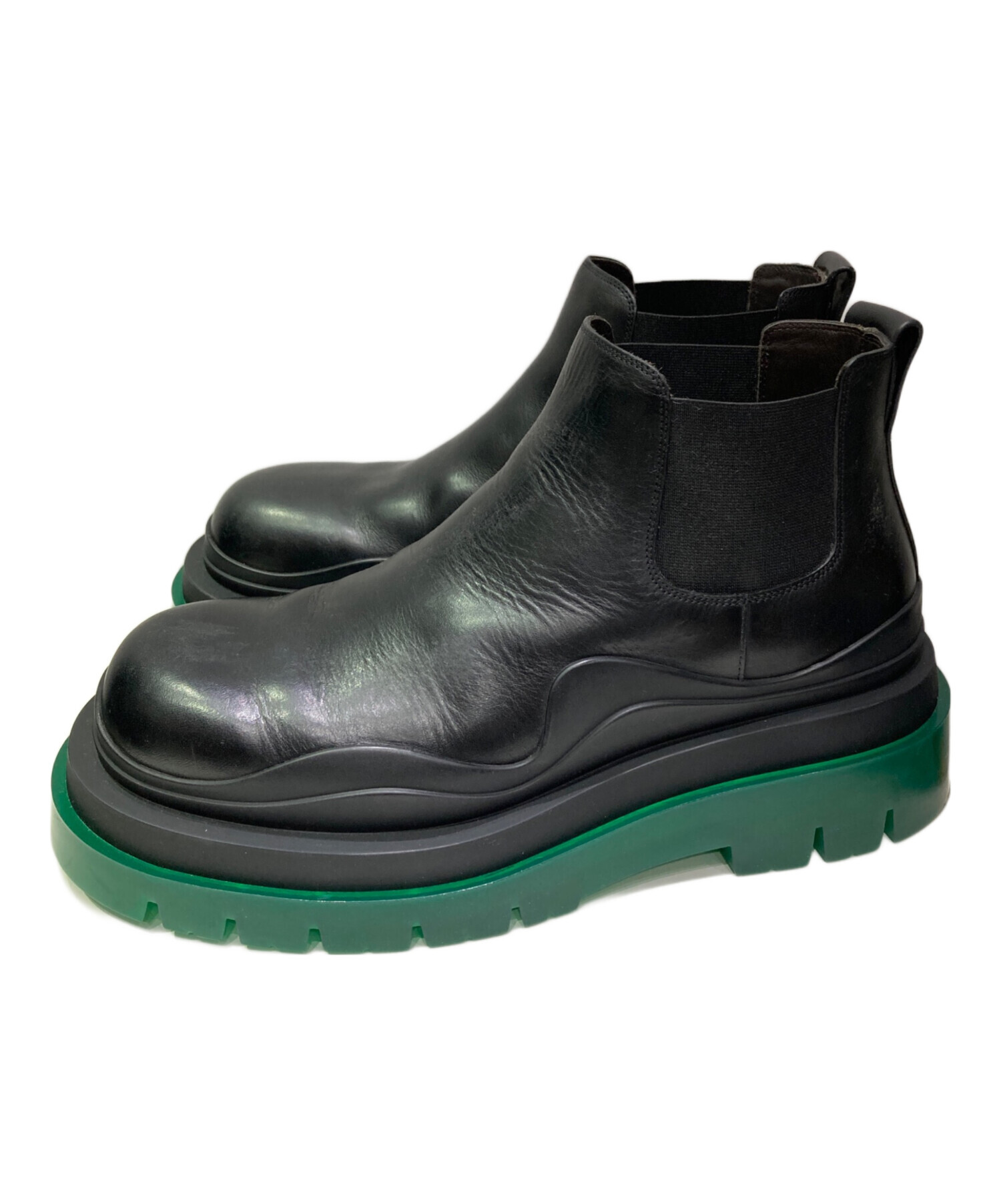 中古・古着通販】BOTTEGA VENETA (ボッテガベネタ) タイヤブーツ