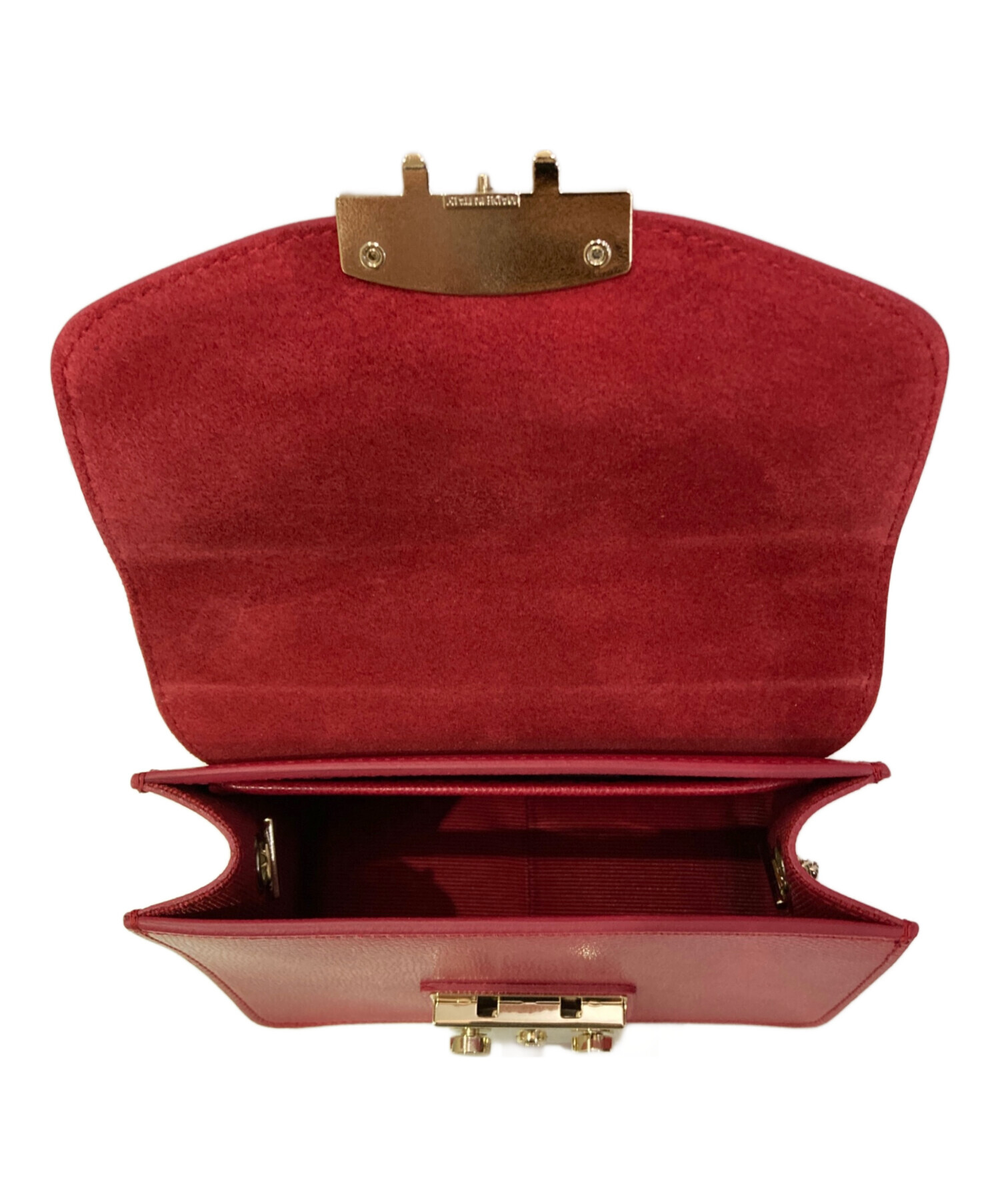 中古・古着通販】FURLA (フルラ) ショルダーバッグ レッド｜ブランド