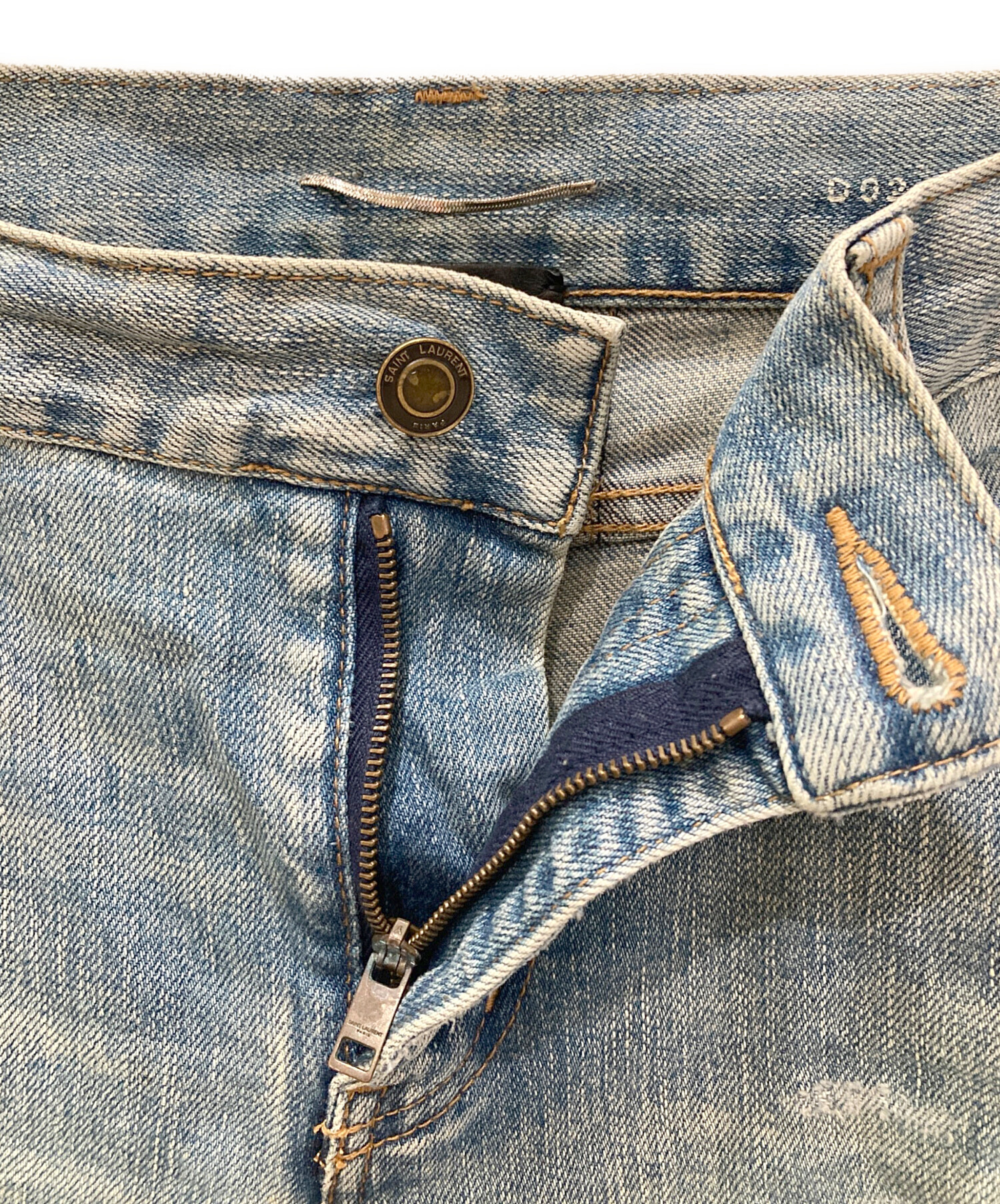 中古・古着通販】Saint Laurent Paris (サンローランパリ) デストロイ
