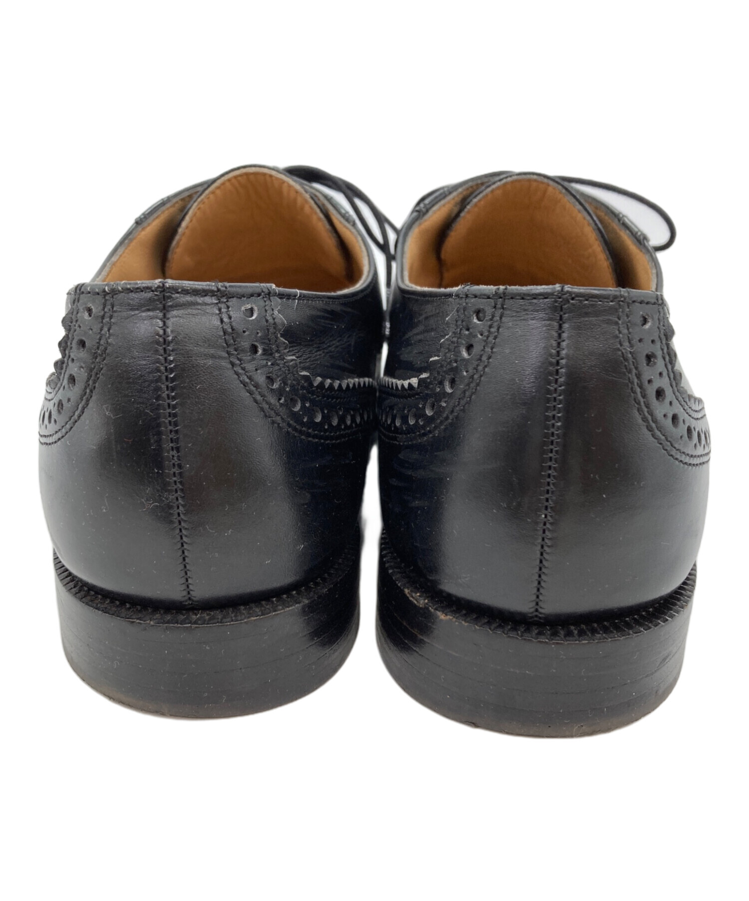 中古・古着通販】BALLY (バリー) ウィングチップシューズ ブラック