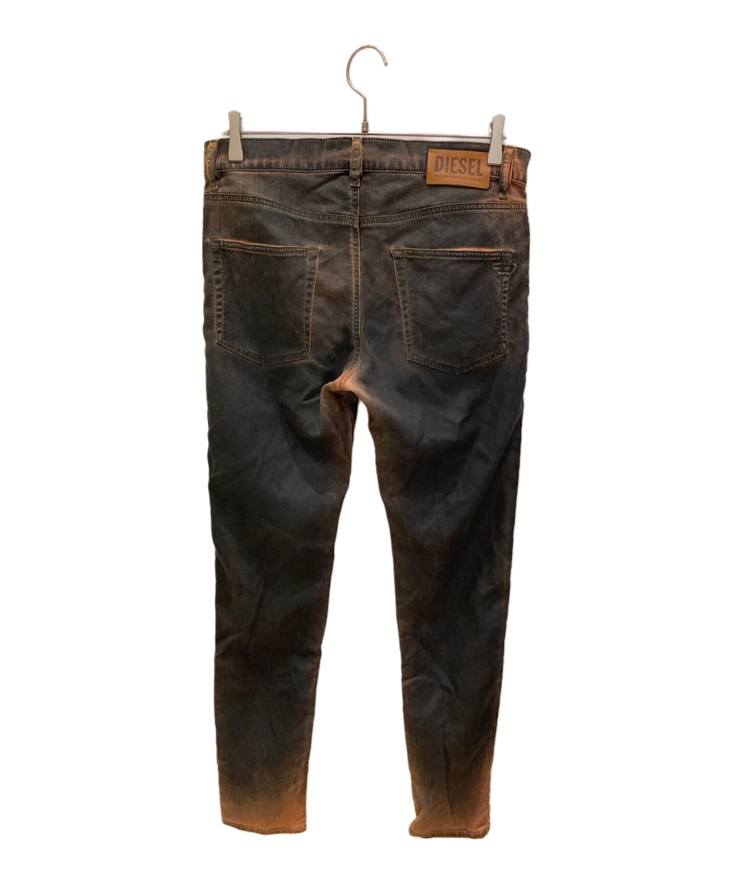 中古・古着通販】DIESEL (ディーゼル) デニムパンツ ブラウン サイズ 