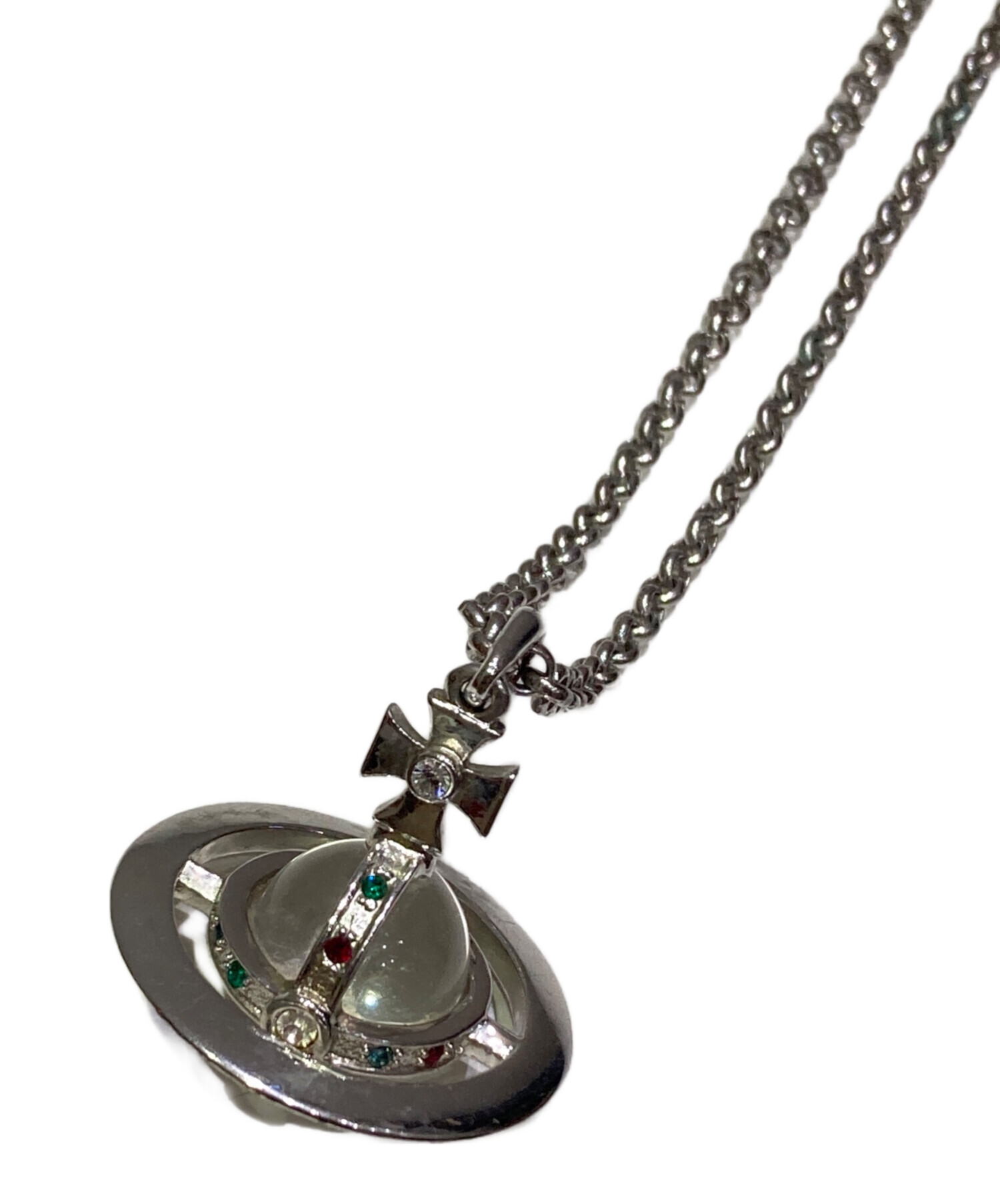 レア美品/正規品Vivienne westwood ソラダオーブネックレス 希少ピンク正規品 VivienneWestwoodソラダオーブネックレス