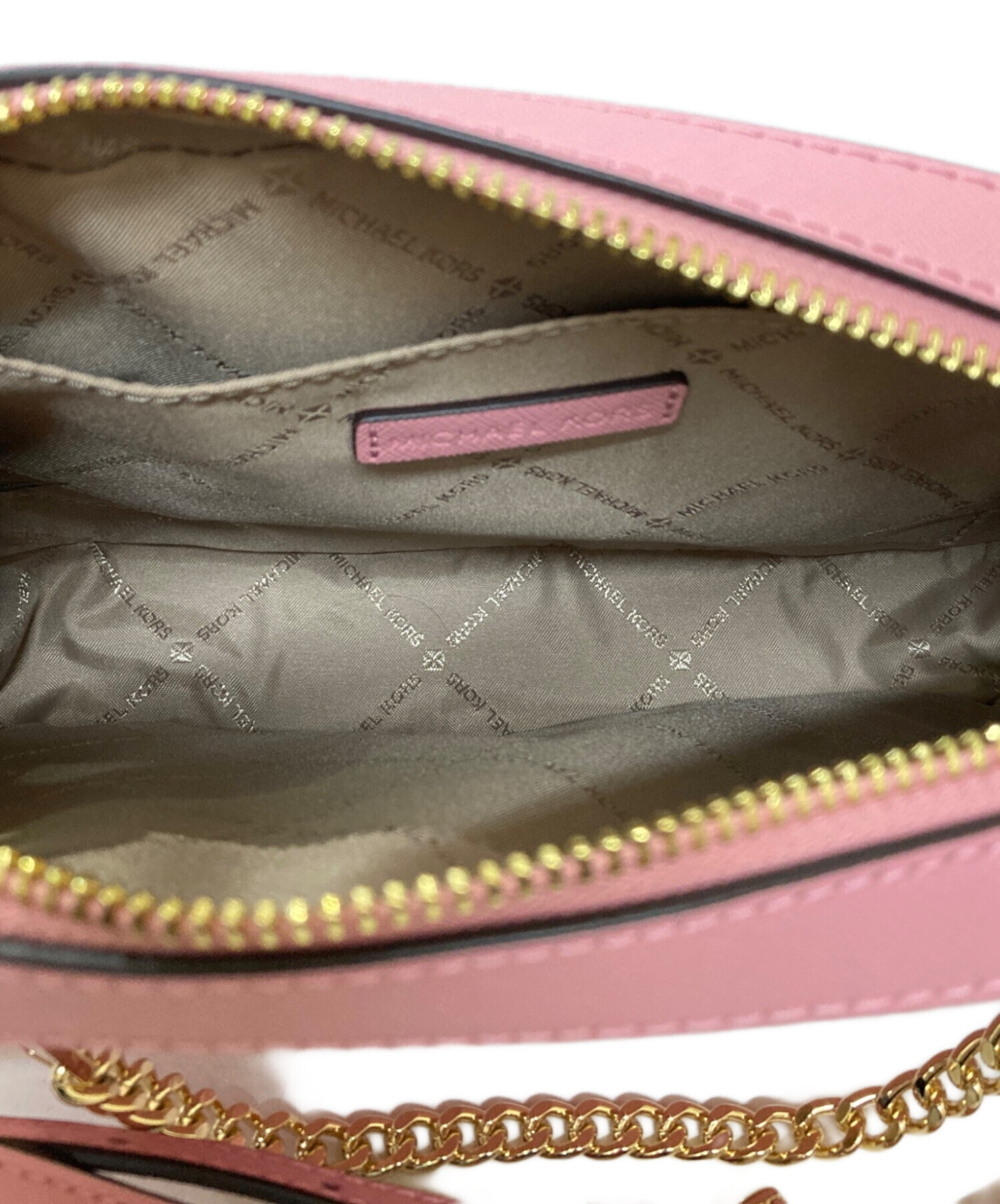 池袋店限定JSK ピンク×黒 中古・古着通販】MICHAEL KORS (マイケル・コース) ジェット