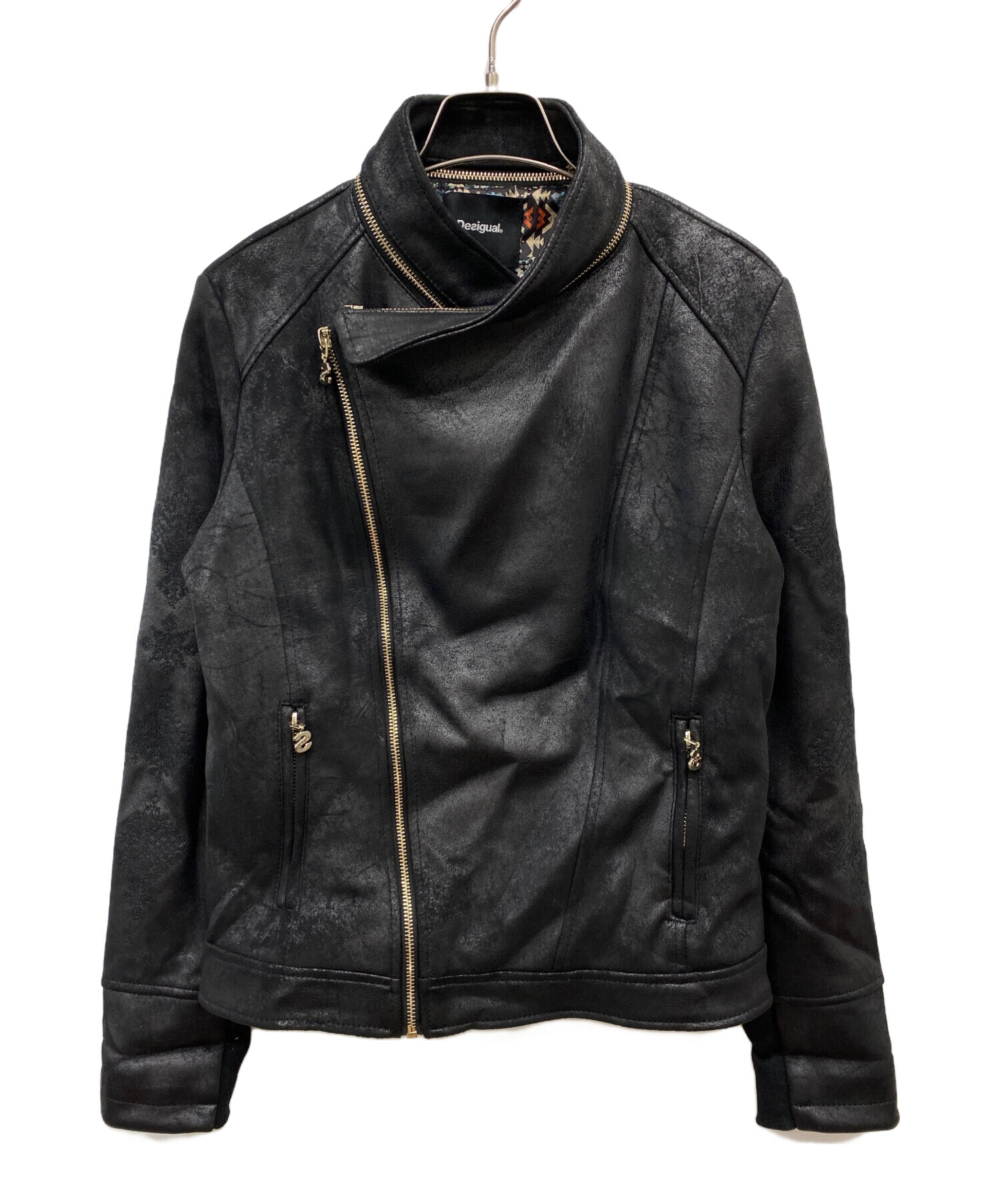 中古・古着通販】Desigual (デシグアル) ライダースジャケット 