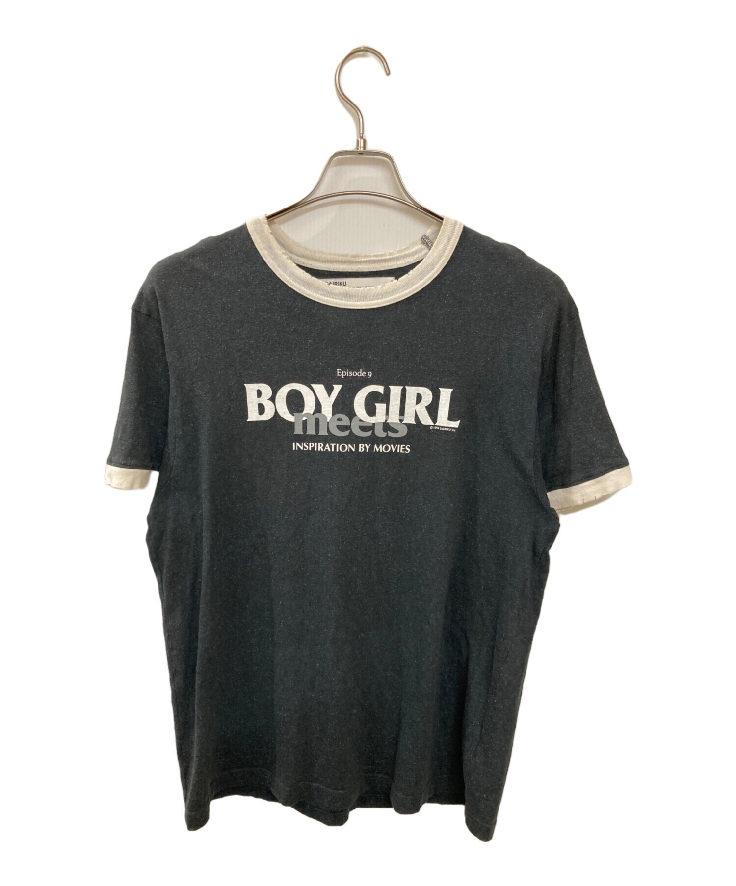 DAIRIKU × SUGARHILL Trim tee リンガーTシャツ 楽天市場】【中古】DAIRIKU×SUGARHILL限定30枚｢Trim tee