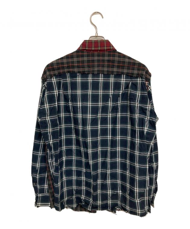 中古・古着通販】KIDILL (キディル) 3レイヤードシャツ グレー サイズ