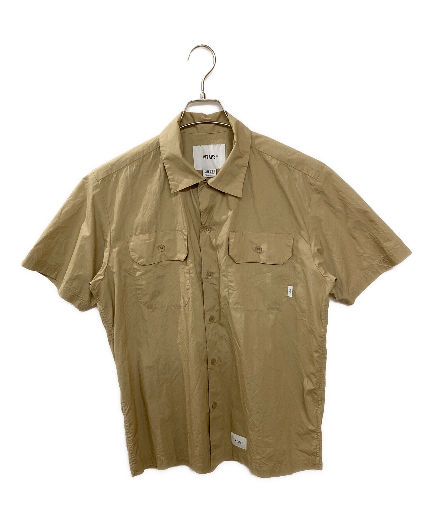 中古・古着通販】WTAPS (ダブルタップス) オープンカラーシャツ 