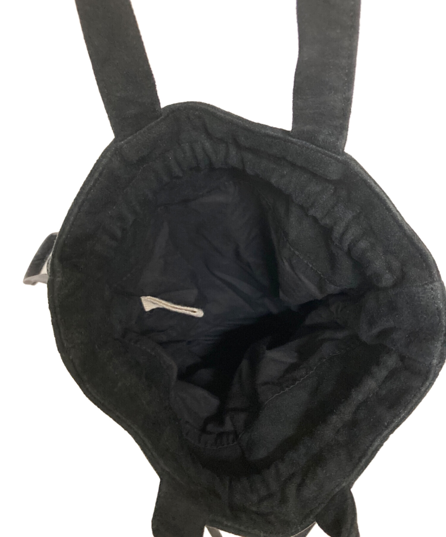 中古・古着通販】CCU (シーシーユー) 巾着ショルダーバッグ ブラック