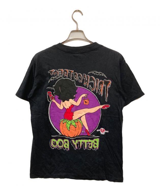 その他ブランド / NJ CROCE/BETTY BOOP/90s/1992/シングルステッチ/Tシャツ/M/コットン/両面プリント 中古・古着通販】NJ CROCE (エヌジェー クロス) Betty Boop両面