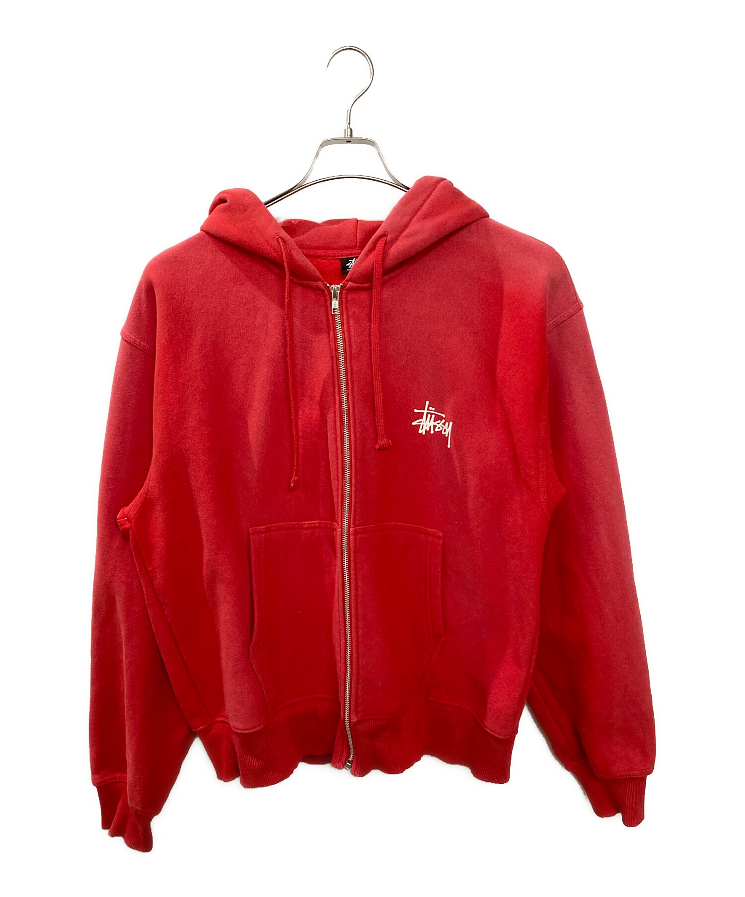 中古・古着通販】stussy (ステューシー) ヘヴィウェイトジップパーカー 