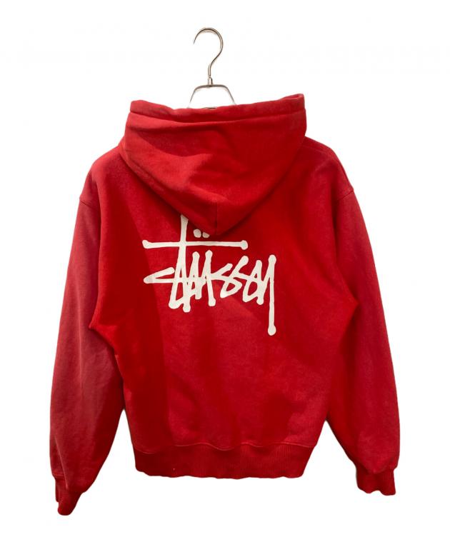 STUSSY パーカー L レッド 【公式通販】