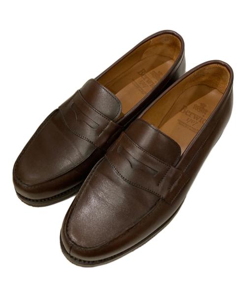 靴 Berwick 6 1/2 中古・古着通販】berwick (バーウィック) コインローファー ブラウン