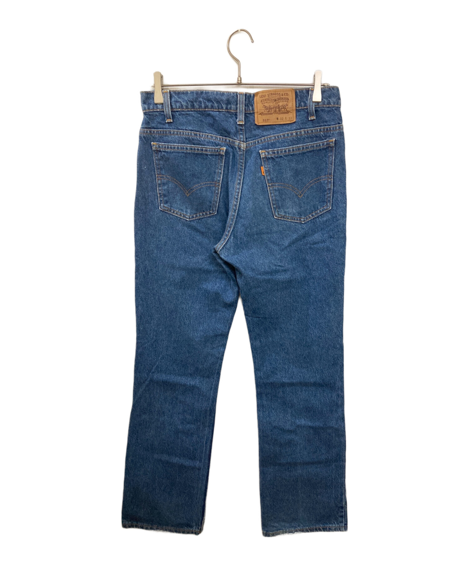 リーバイス517 Levis W32 フレアボトム 青 古着 00s 17016 リーバイス517 Levis W32 フレアボトム 青 古着 00s 17016 中古・古着