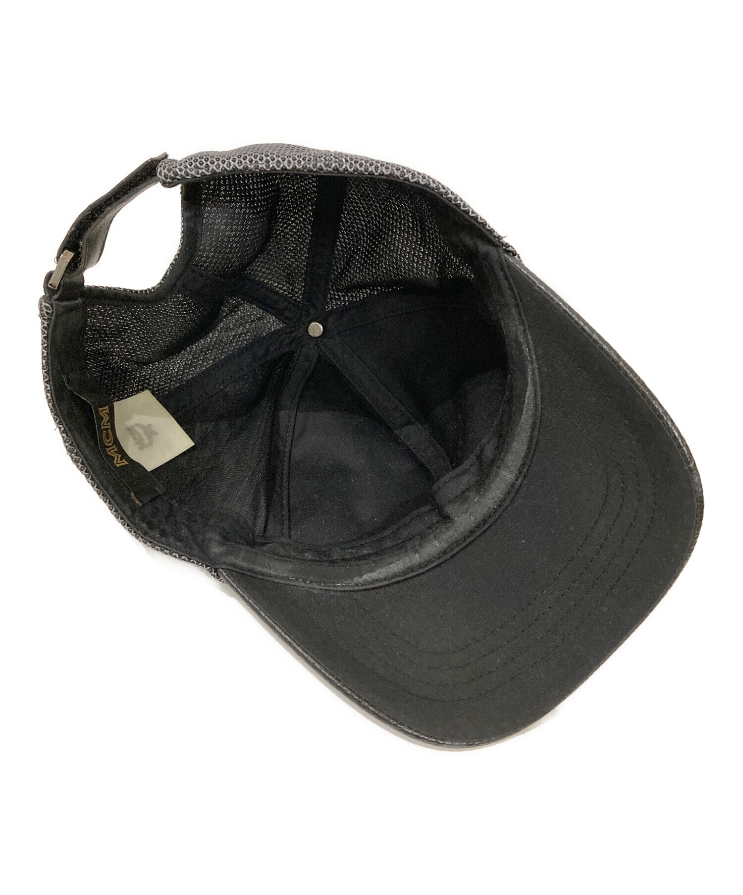 中古・古着通販】MCM (エムシーエム) COLLECTION CAP ブラック