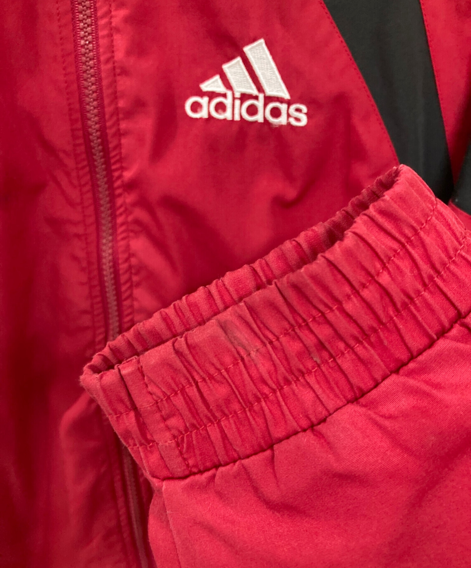 中古・古着通販】adidas (アディダス) 90S トラックジャケット レッド