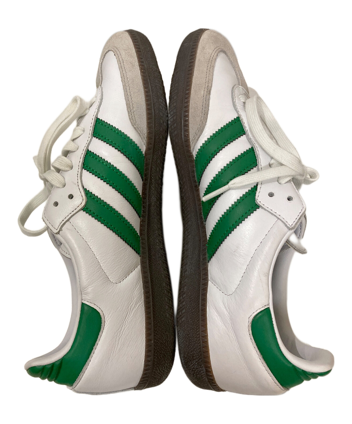 中古・古着通販】adidas (アディダス) SAMBA OG ホワイト×グリーン 
