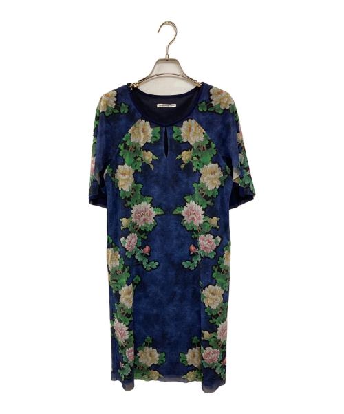 VIVIENNE TAM パワーネット　 トップスフラワープリント 中古・古着通販】VIVIENNE TAM (ヴィヴィアンタム) フラワープリント総