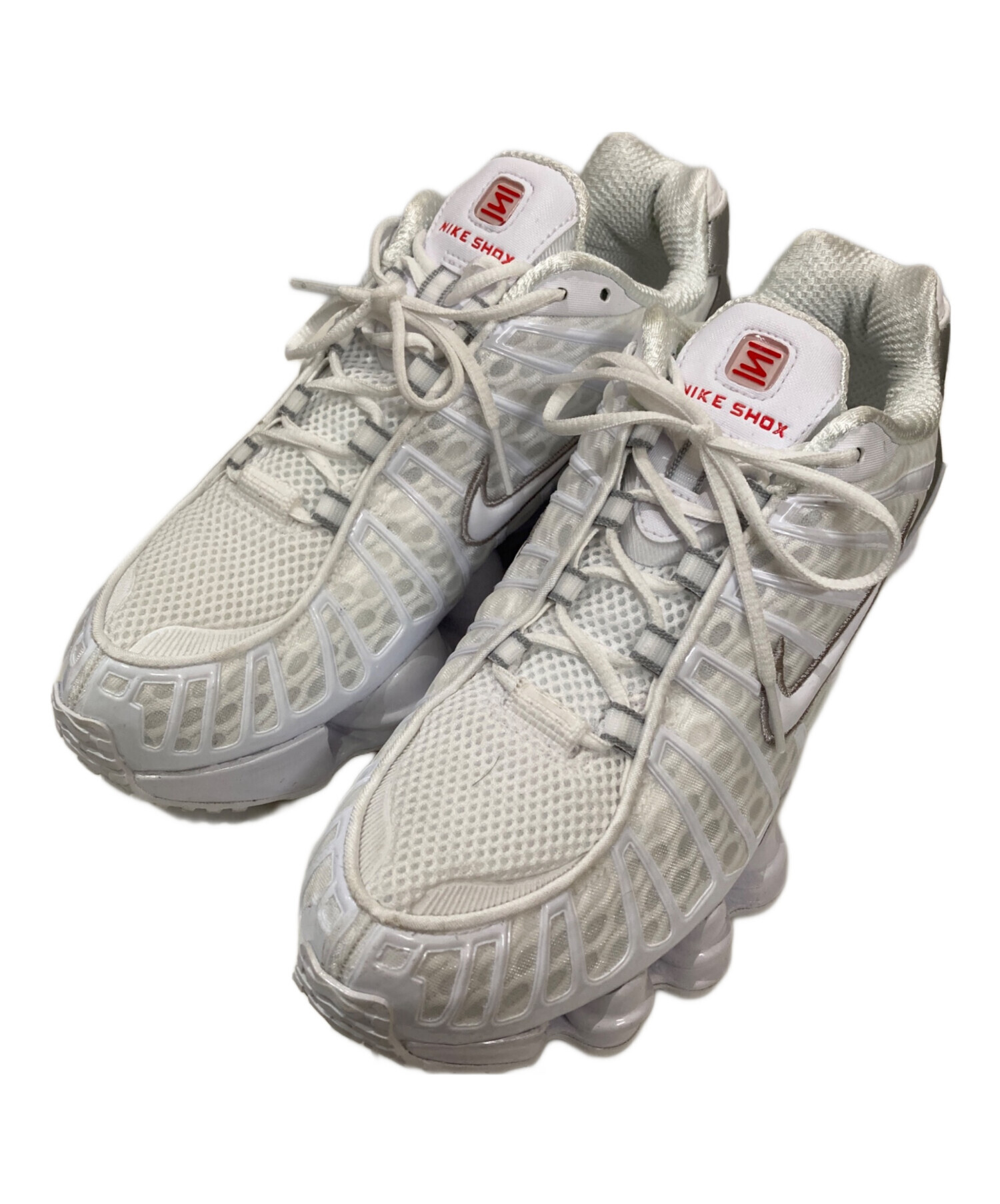 中古・古着通販】NIKE (ナイキ) ショックスTL ホワイト サイズ:26.5cm 