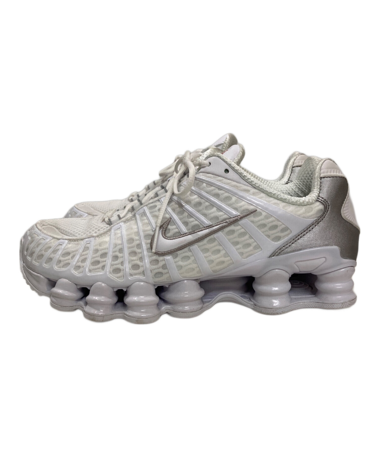 中古・古着通販】NIKE (ナイキ) ショックスTL ホワイト サイズ:26.5cm 