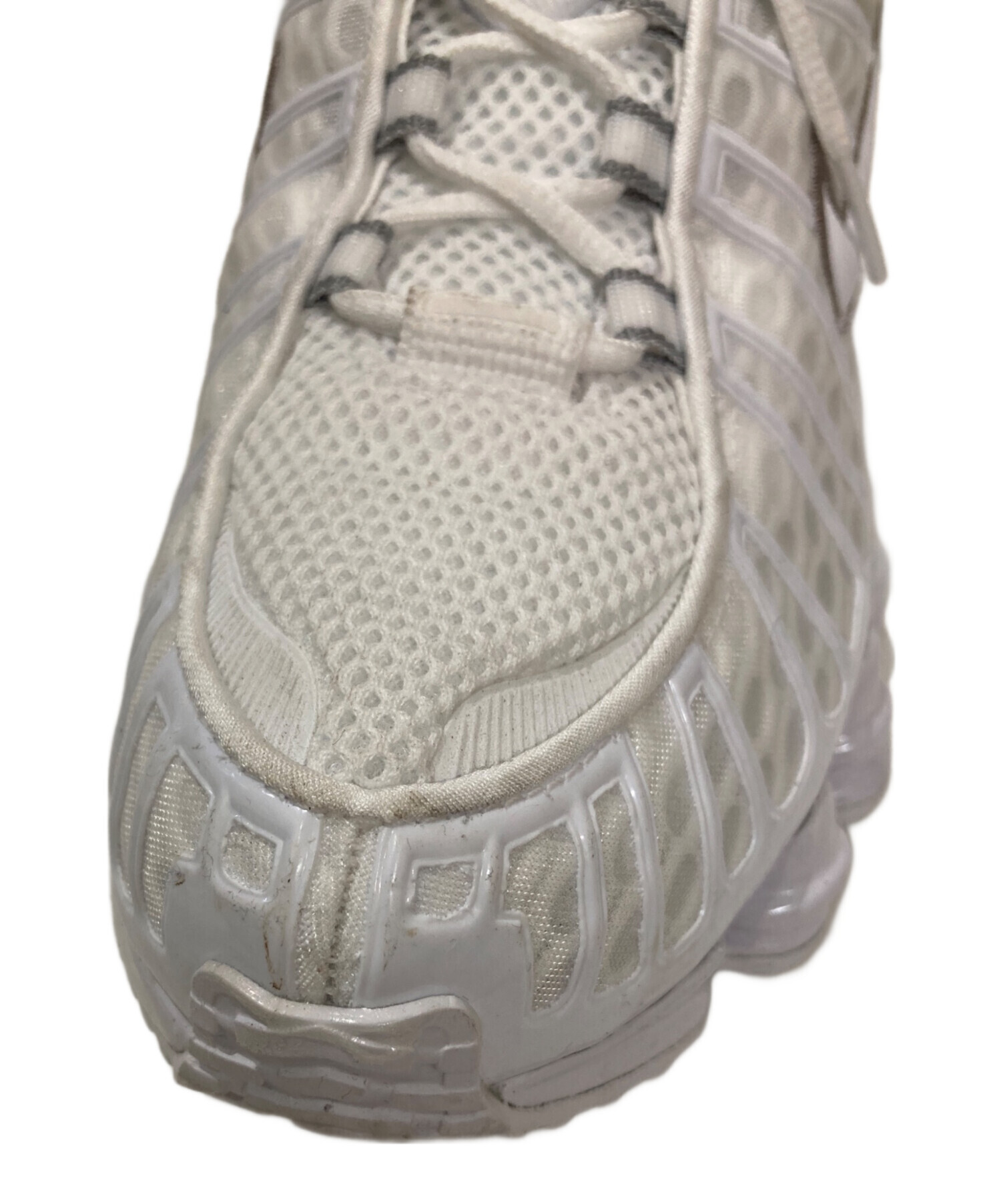 中古・古着通販】NIKE (ナイキ) ショックスTL ホワイト サイズ:26.5cm 