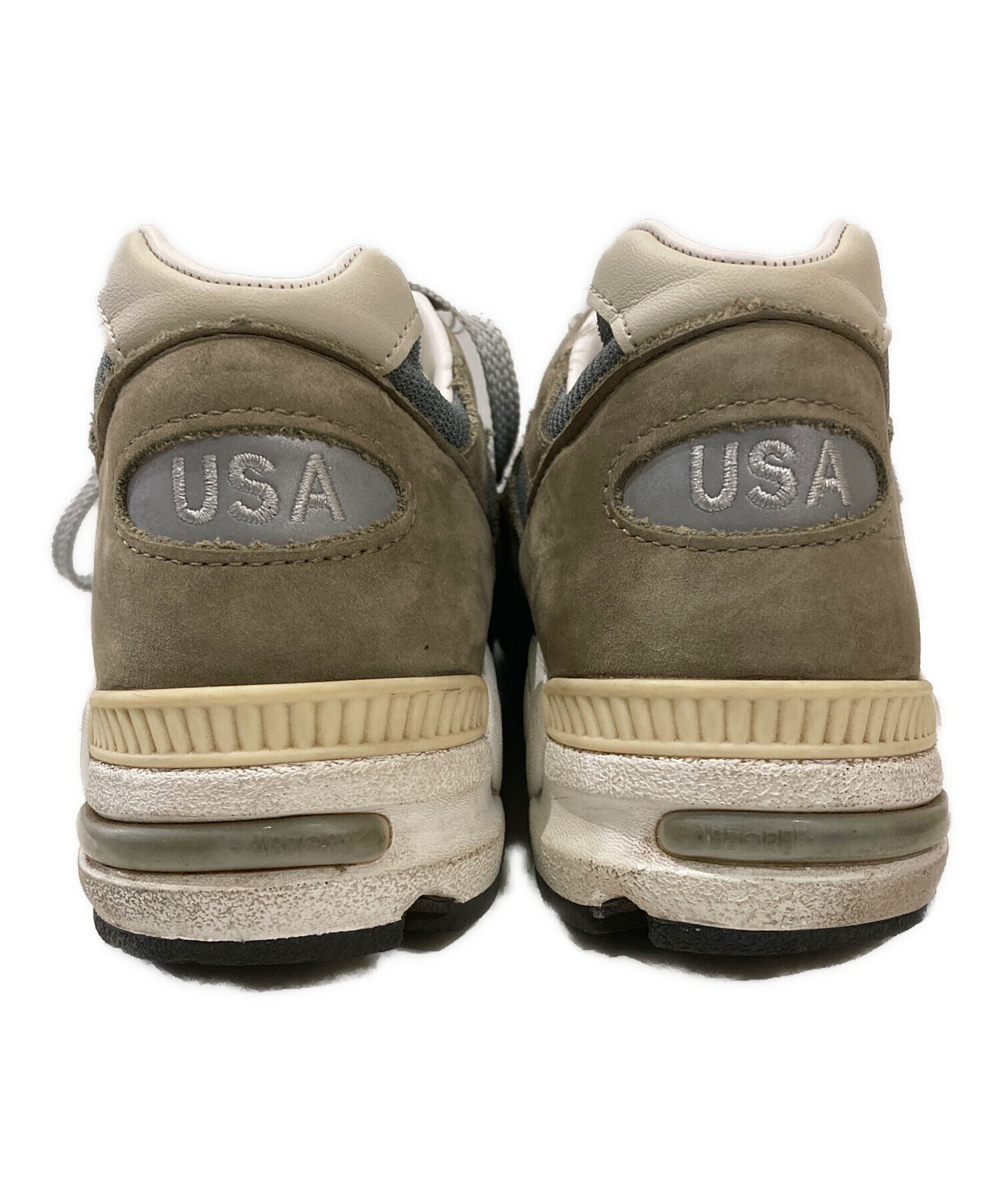 中古・古着通販】NEW BALANCE (ニューバランス) 990スニーカー カーキ