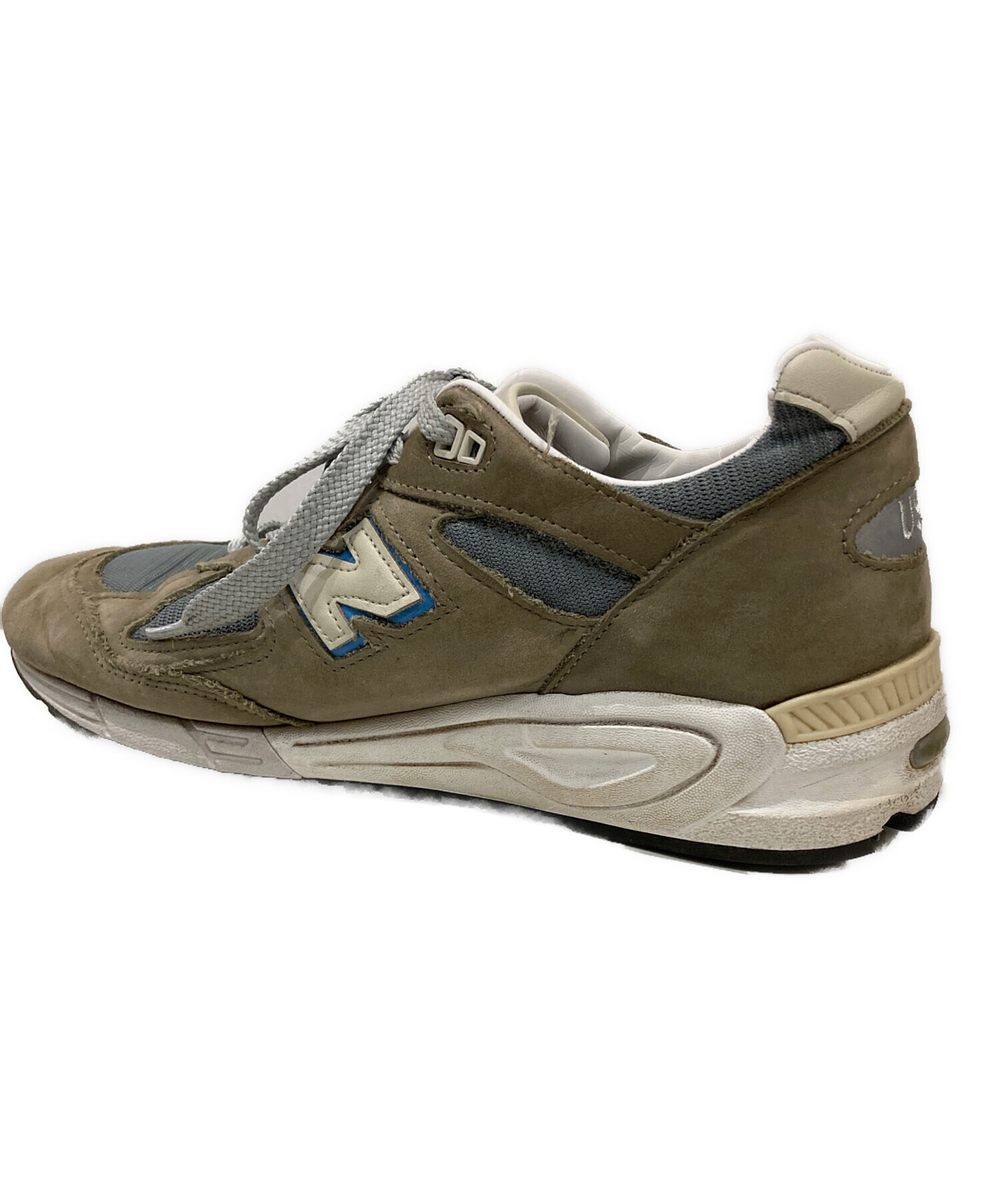 中古・古着通販】NEW BALANCE (ニューバランス) 990スニーカー カーキ
