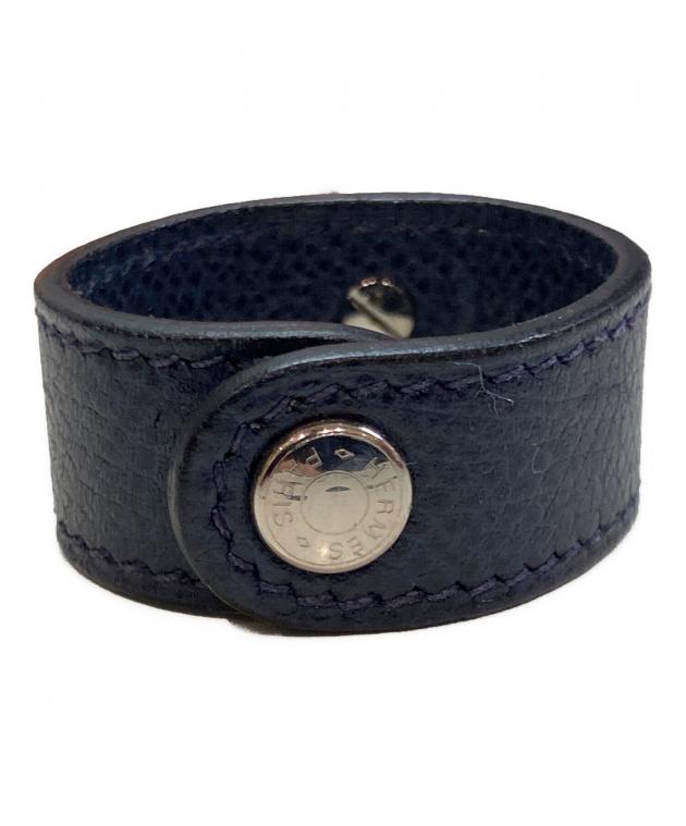 中古・古着通販】HERMES (エルメス) ノマドグローブホルダー ネイビー