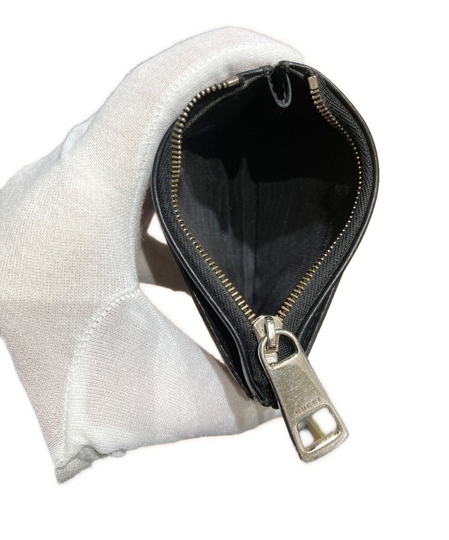 中古・古着通販】GUCCI (グッチ) グッチシマ レザーカードケース