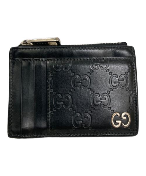 中古・古着通販】GUCCI (グッチ) グッチシマ レザーカードケース