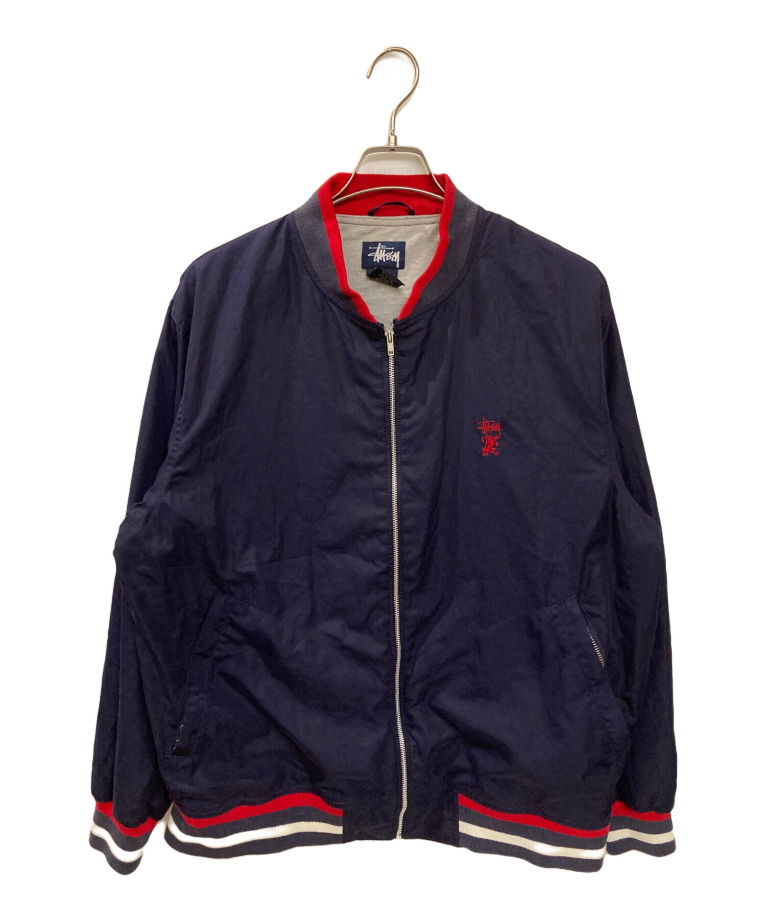 中古・古着通販】stussy (ステューシー) 90S カラーリブナイロン