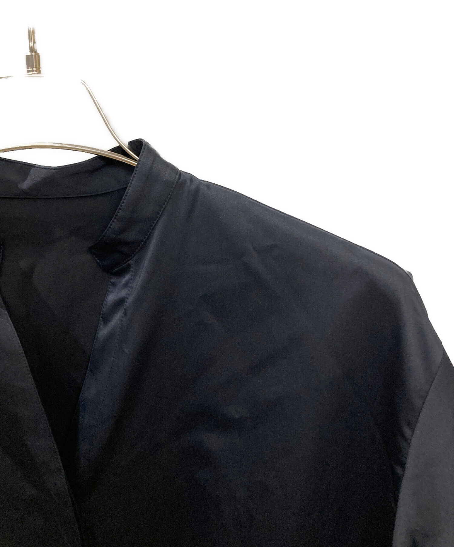 中古・古着通販】SOEJU (ソージュ) リモンタコートワンピース ネイビー