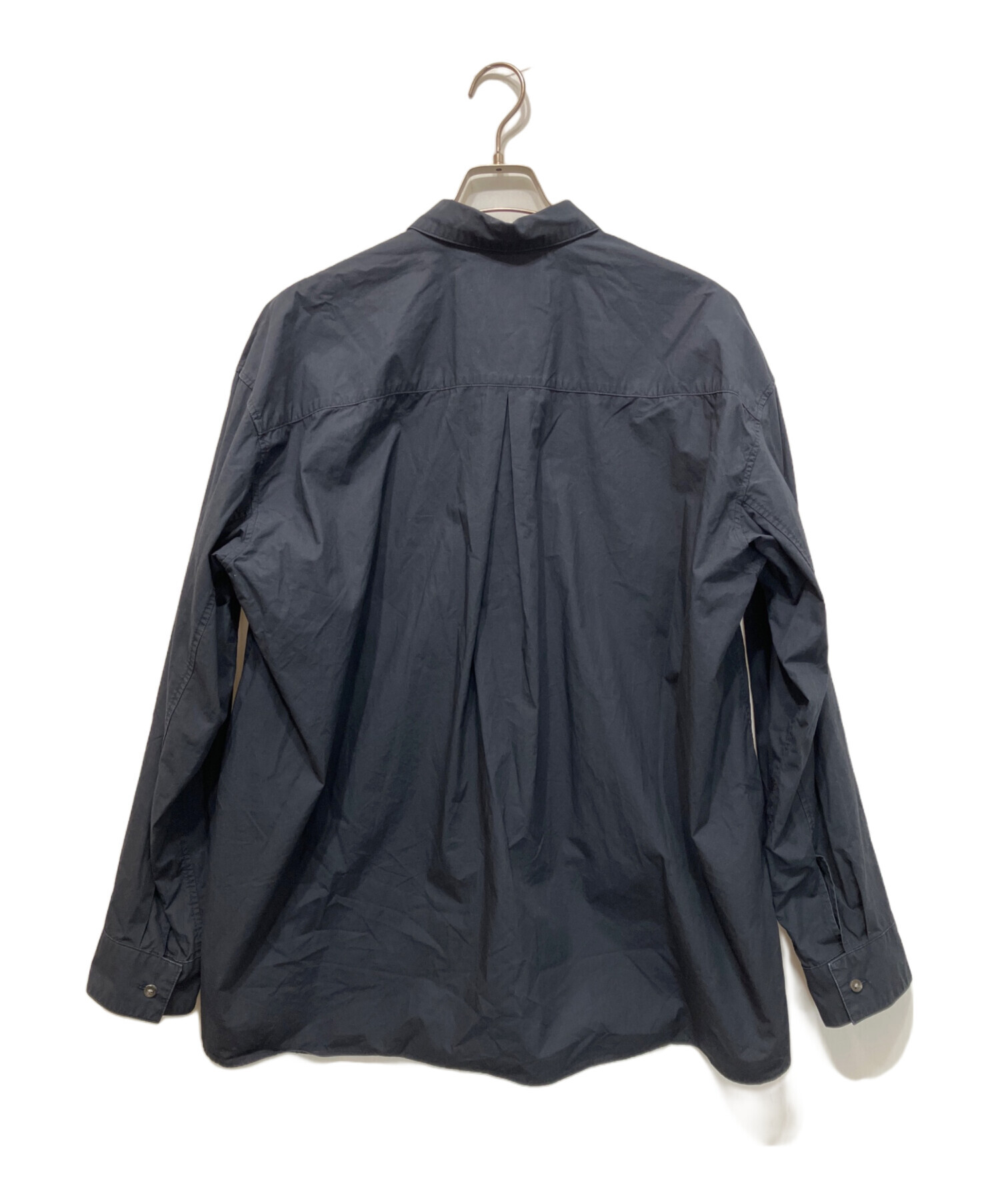 中古・古着通販】POLYPLOID (ポリプロイド) シャツジャケット ネイビー