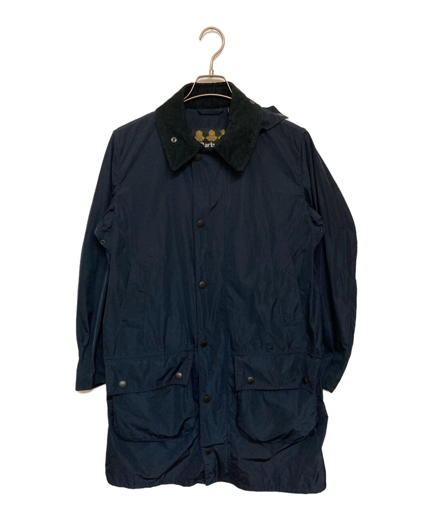 中古・古着通販】Barbour (バブアー) シェイプメモリーコート ネイビー