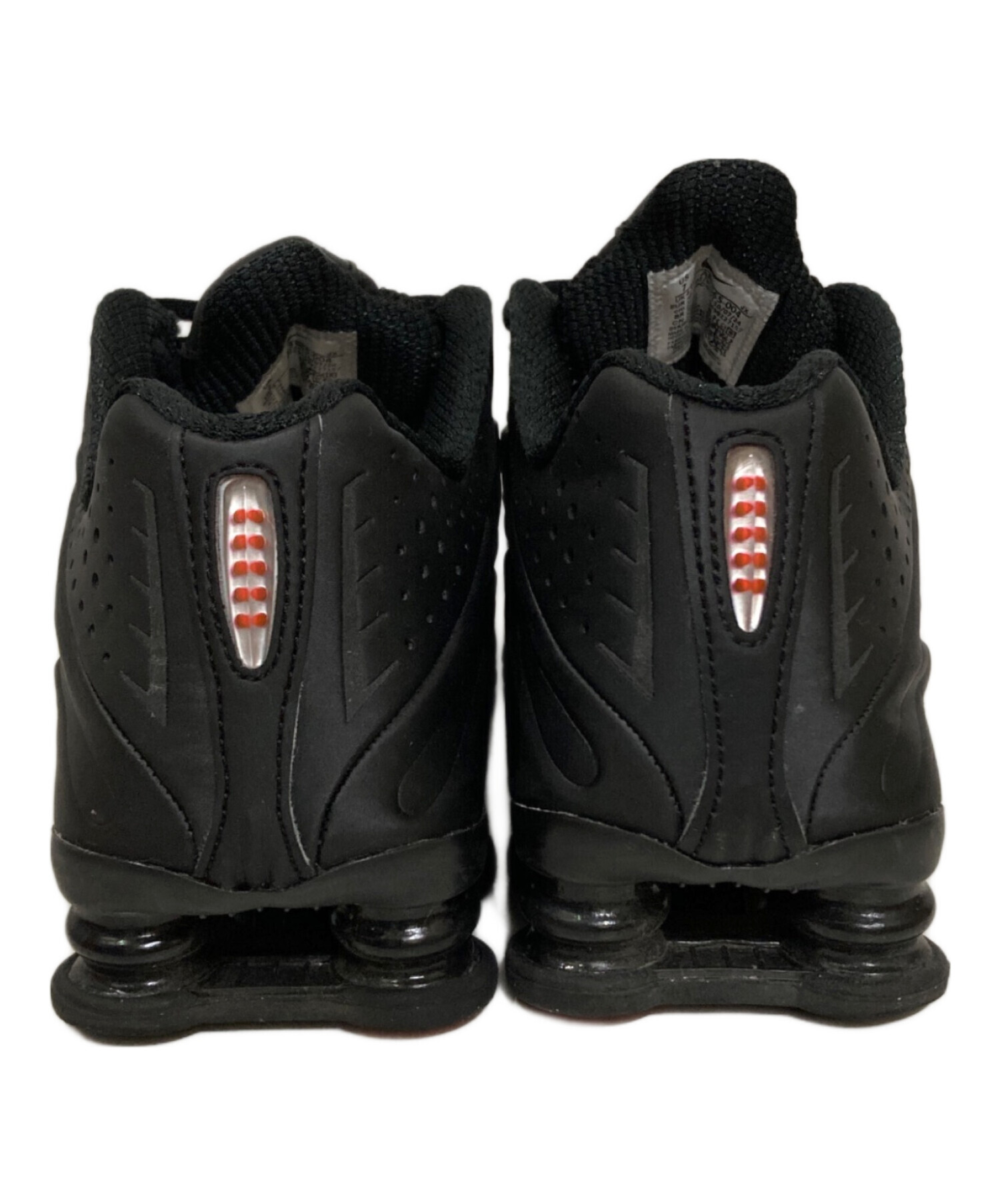 中古・古着通販】NIKE (ナイキ) SHOX R4 ブラック サイズ:24cm 