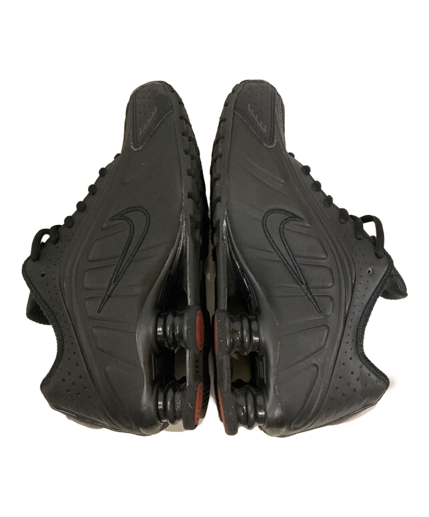 中古・古着通販】NIKE (ナイキ) SHOX R4 ブラック サイズ:24cm