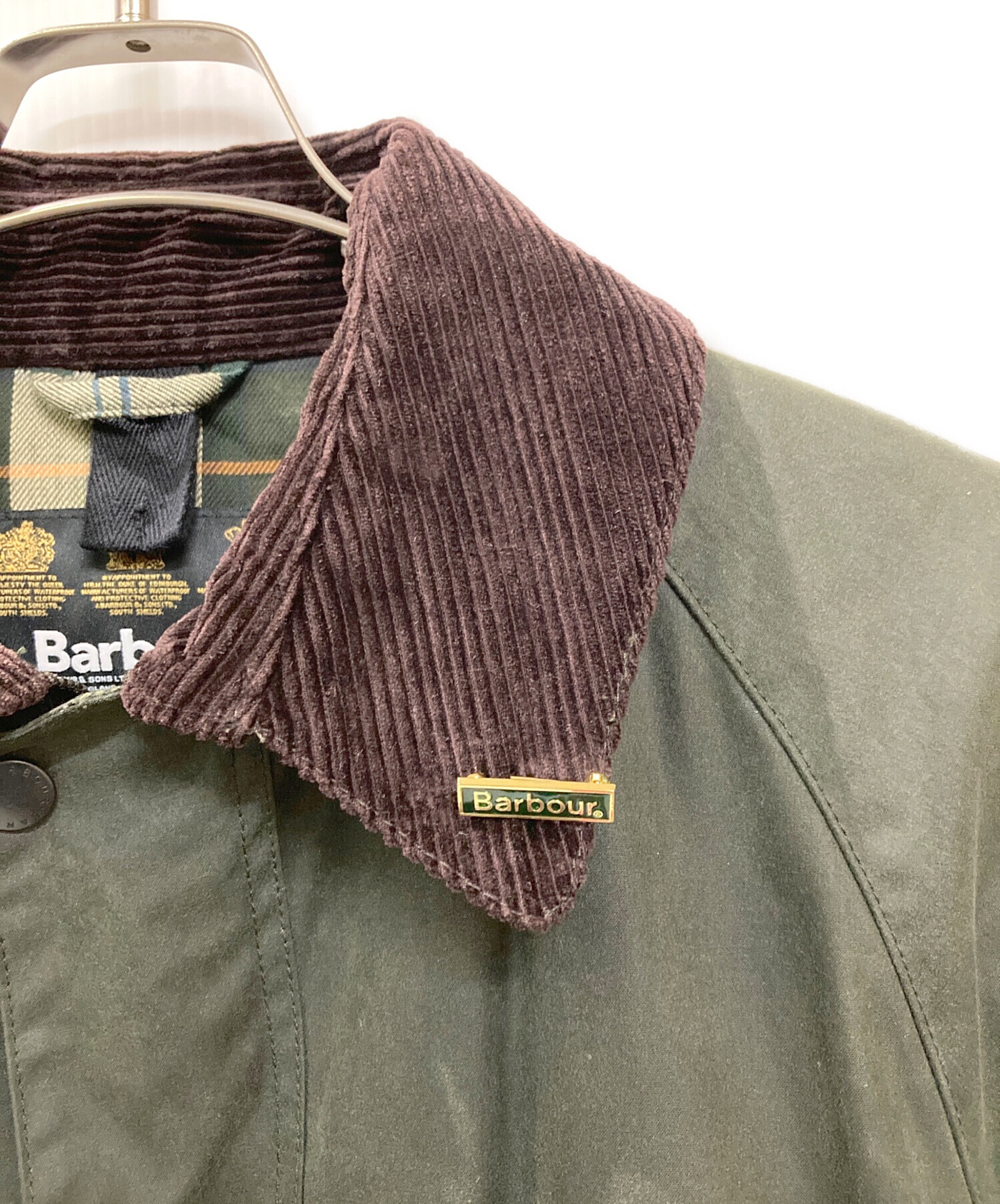 中古・古着通販】Barbour (バブアー) BEDALE SL JACKET カーキ