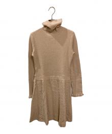 RED VALENTINO 長袖ワンピース RED VALENTINO 美品 レッドヴァレンティノ ボタニカル柄 長袖