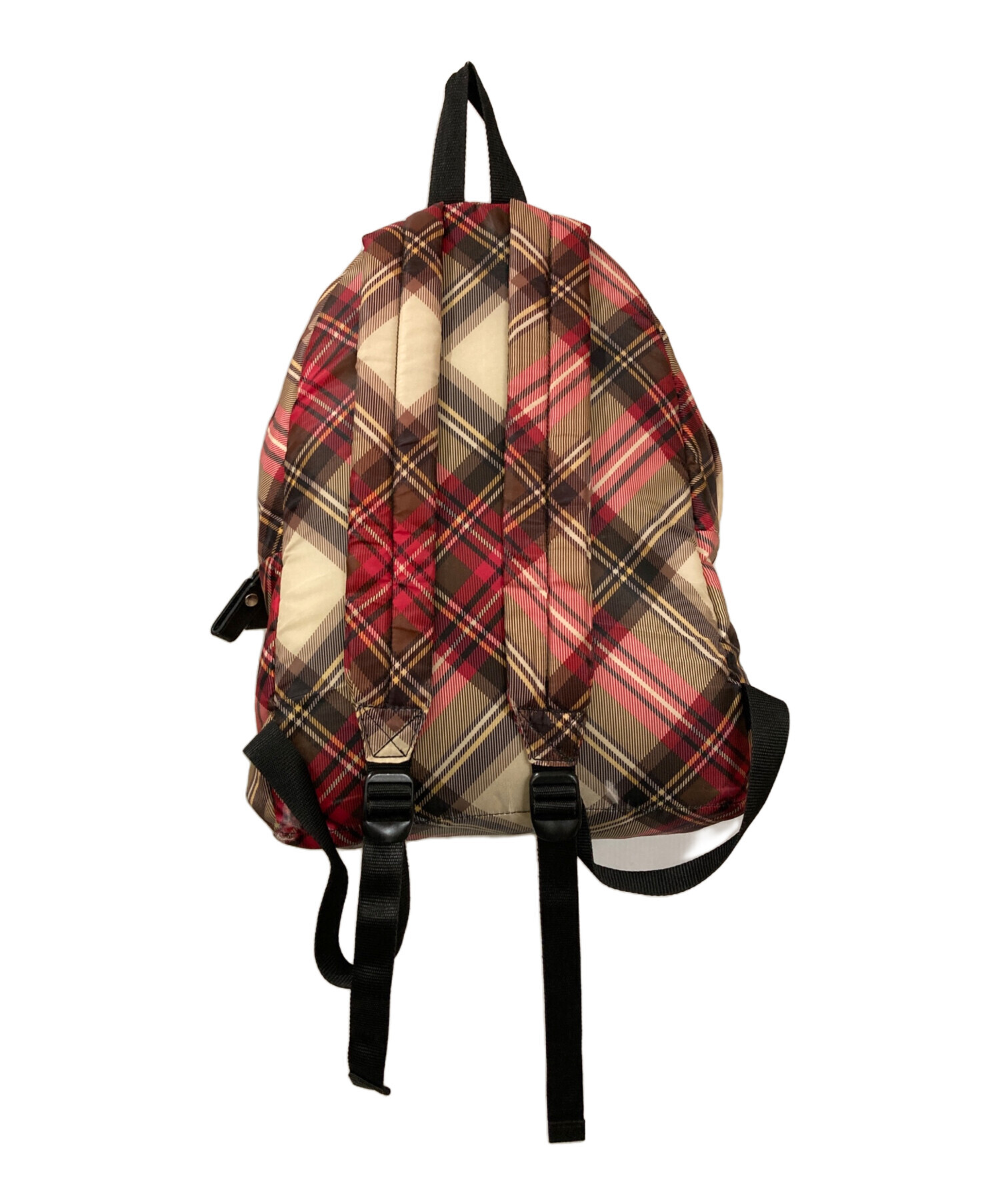 Vivienne Westwood チェック柄リュック　ショップネームタグ付 中古・古着通販】Vivienne Westwood (ヴィヴィアンウエストウッド