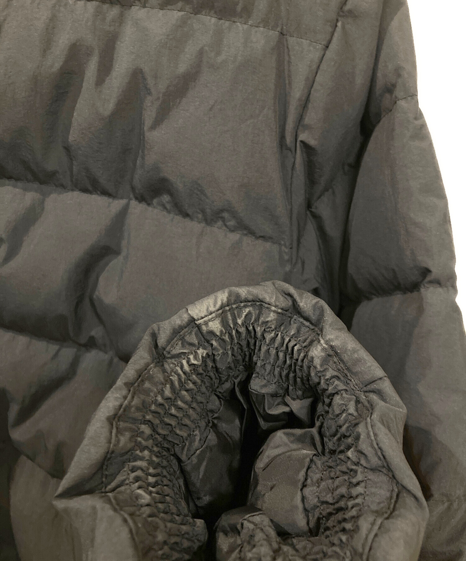 中古・古着通販】JEEP (ジープ) ダウンジャケット ブラック サイズ:XL 