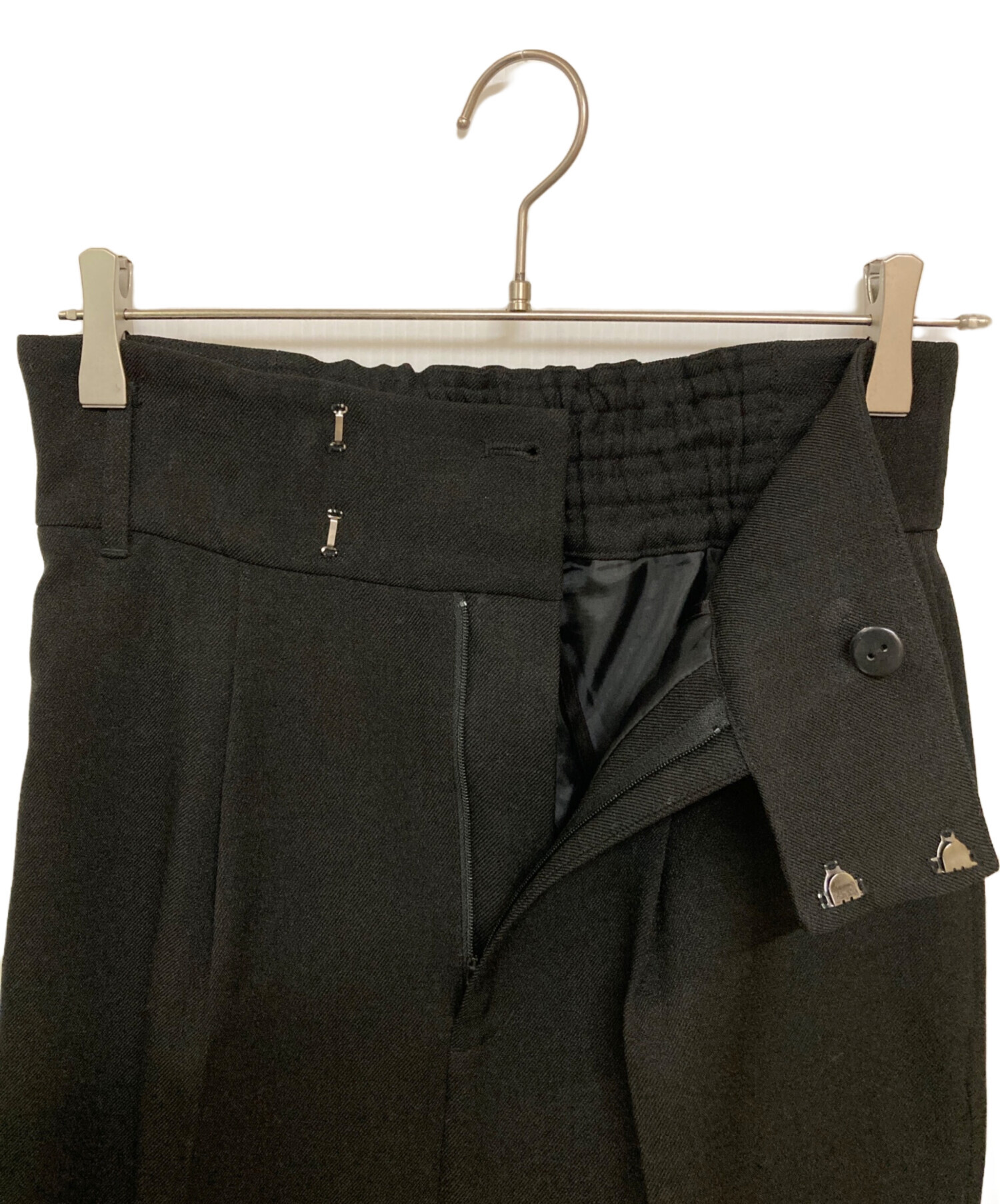 中古・古着通販】INDIVI (インディヴィ) セットアップスーツ ブラック