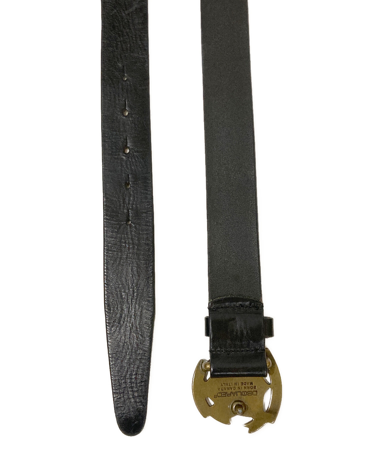 中古・古着通販】DSQUARED2 (ディースクエアード) レザーベルト