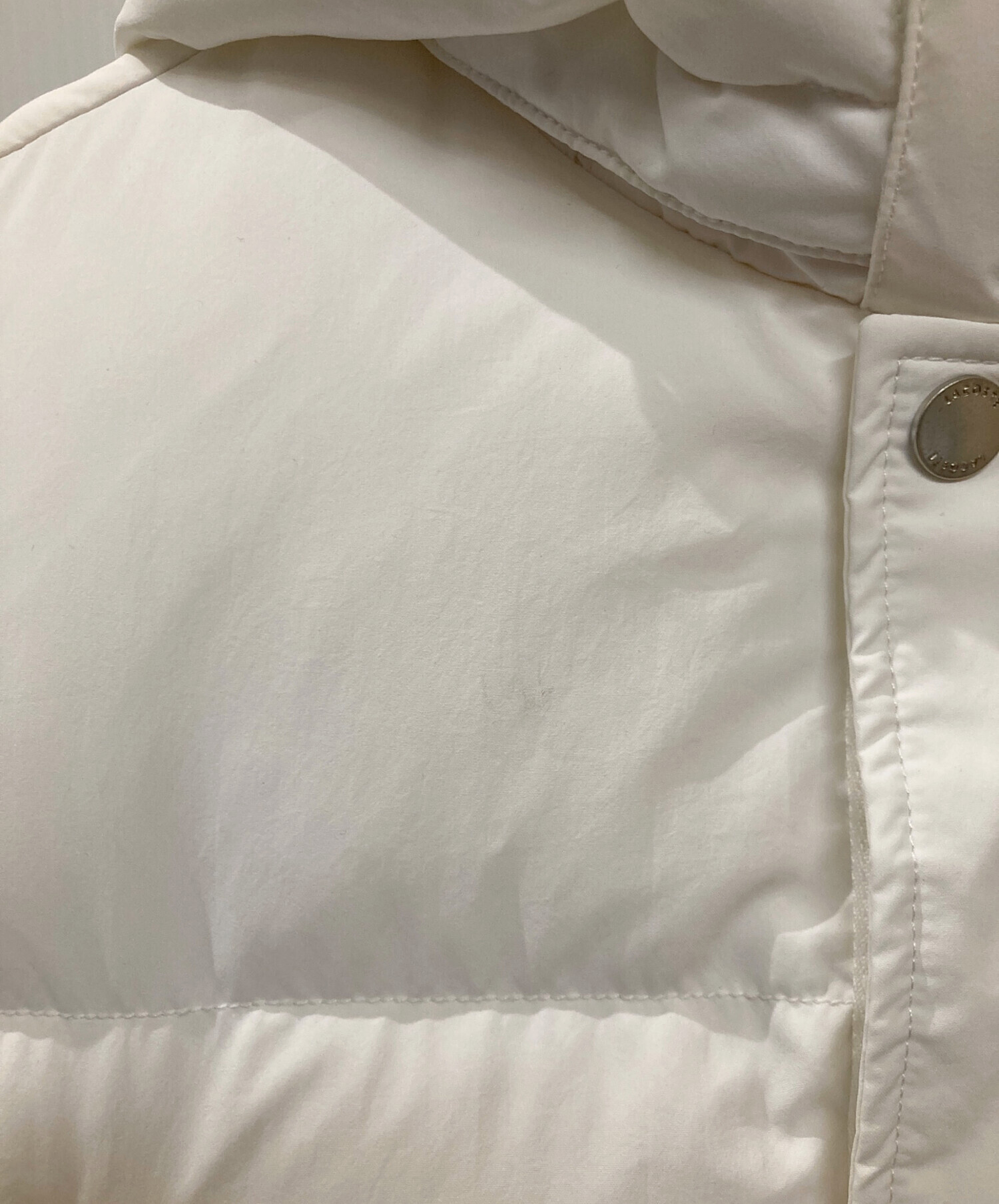 中古・古着通販】LACOSTE (ラコステ) ダウンジャケット ホワイト 