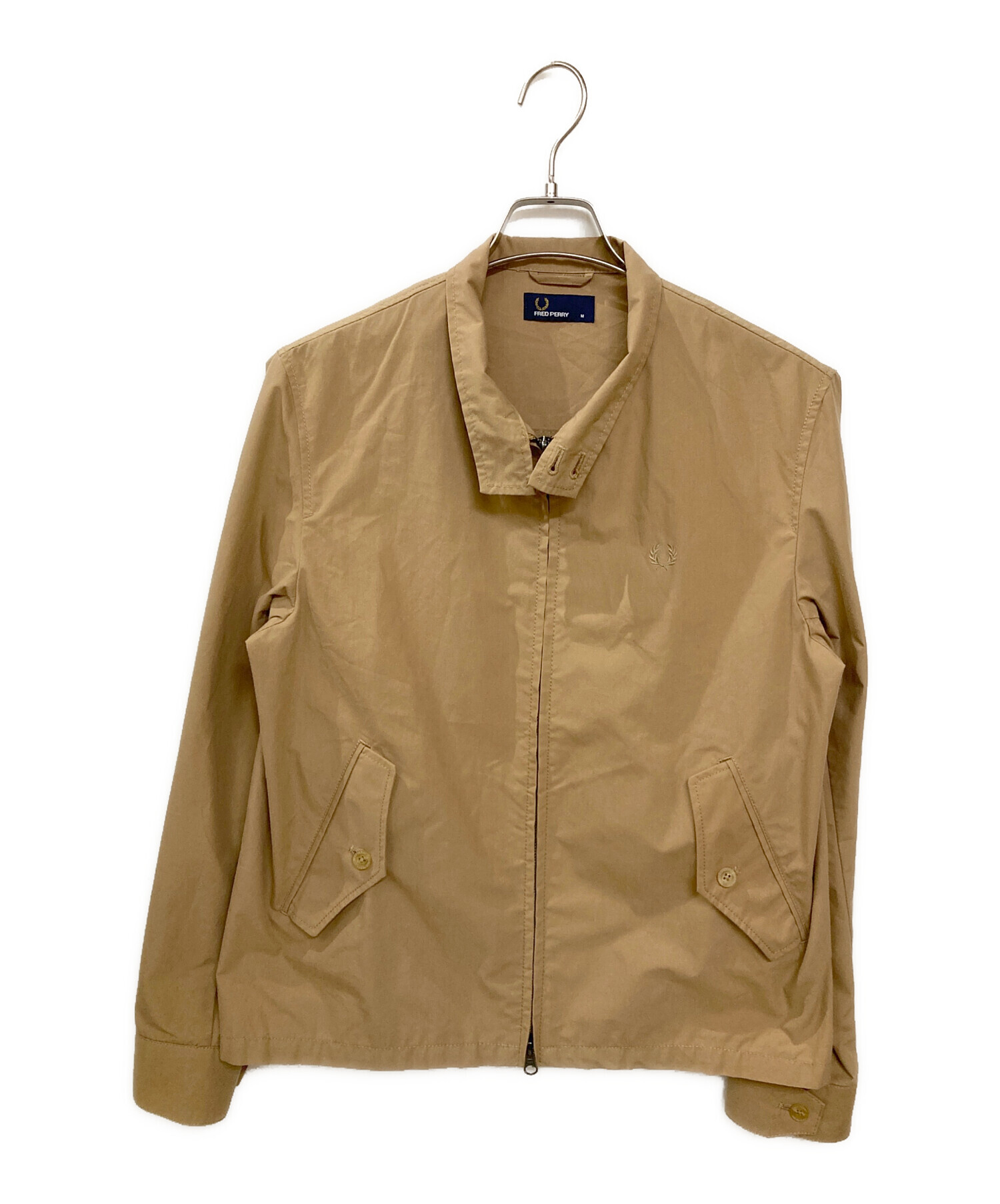FRED PERRY スウィングトップ ブルゾン ジャケット ベージュ FRED PERRY スウィングトップ ブルゾン ジャケット ベージュ 【公式通販】