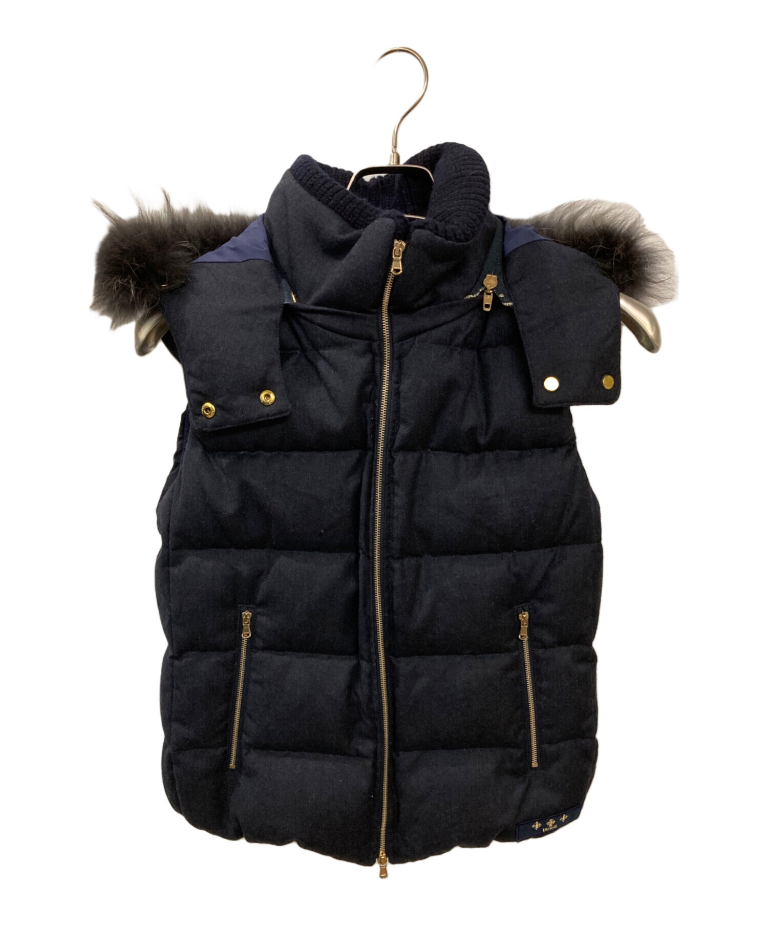 中古・古着通販】TATRAS (タトラス) LUSERA ダウンベスト ネイビー