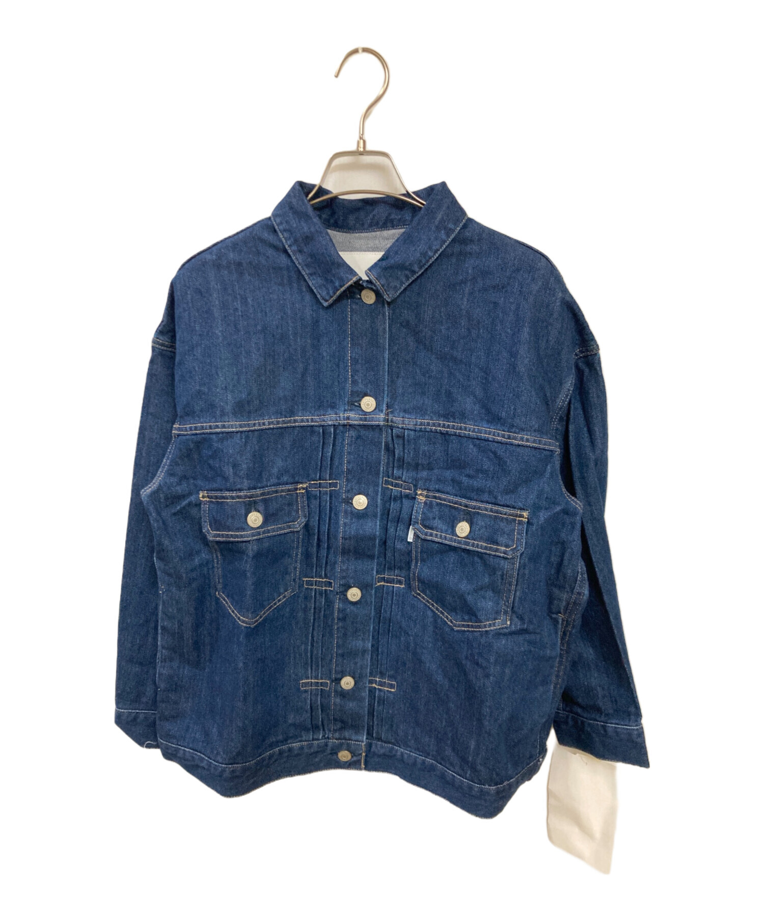 中古・古着通販】LEE (リー) デニムジャケット インディゴ サイズ:FREE