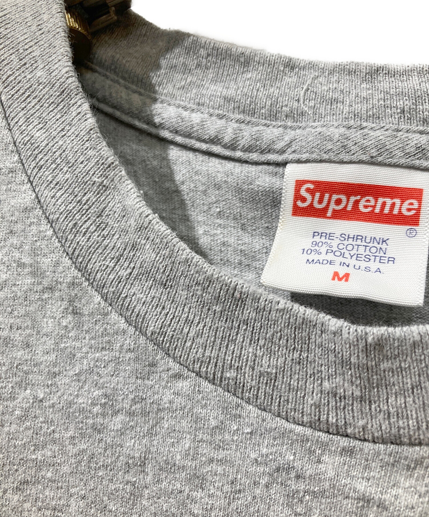 中古・古着通販】SUPREME (シュプリーム) Mona Lisa Tee グレー サイズ 