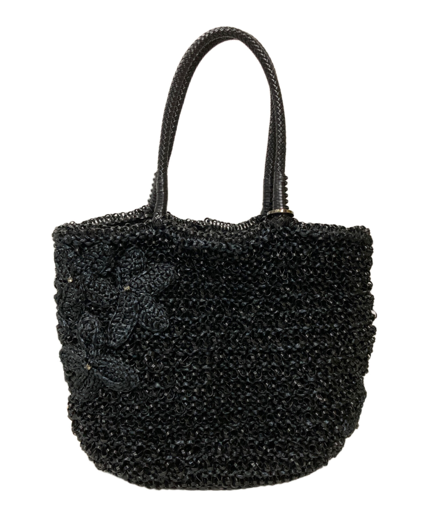 美品　ANTEPRIMA アンテプリマ　ワイヤーバッグ ブラック　トートバッグ 中古・古着通販】ANTEPRIMA (アンテプリマ) ワイヤーバッグ